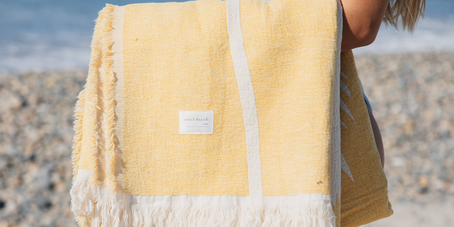 Serene Beach Towel (Green)
